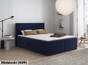 Łóżko kontynentalne Faro 140x200 cm
